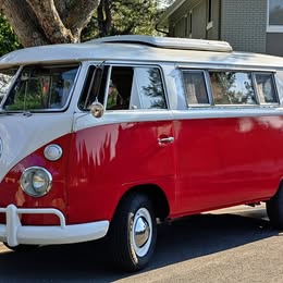 1967 Volkswagen vw riviera walk-through camper bus