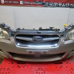 2006-2009 SUBARU LEGACY FRONT END BUMPER HEADLIGHTS GRILL FOG LIGHTS RADIATOR CORE SUPPORT