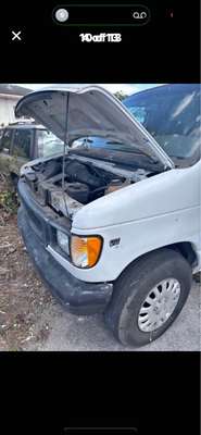 2000 Ford E250 Super Duty Cargo - Extended Van 3D