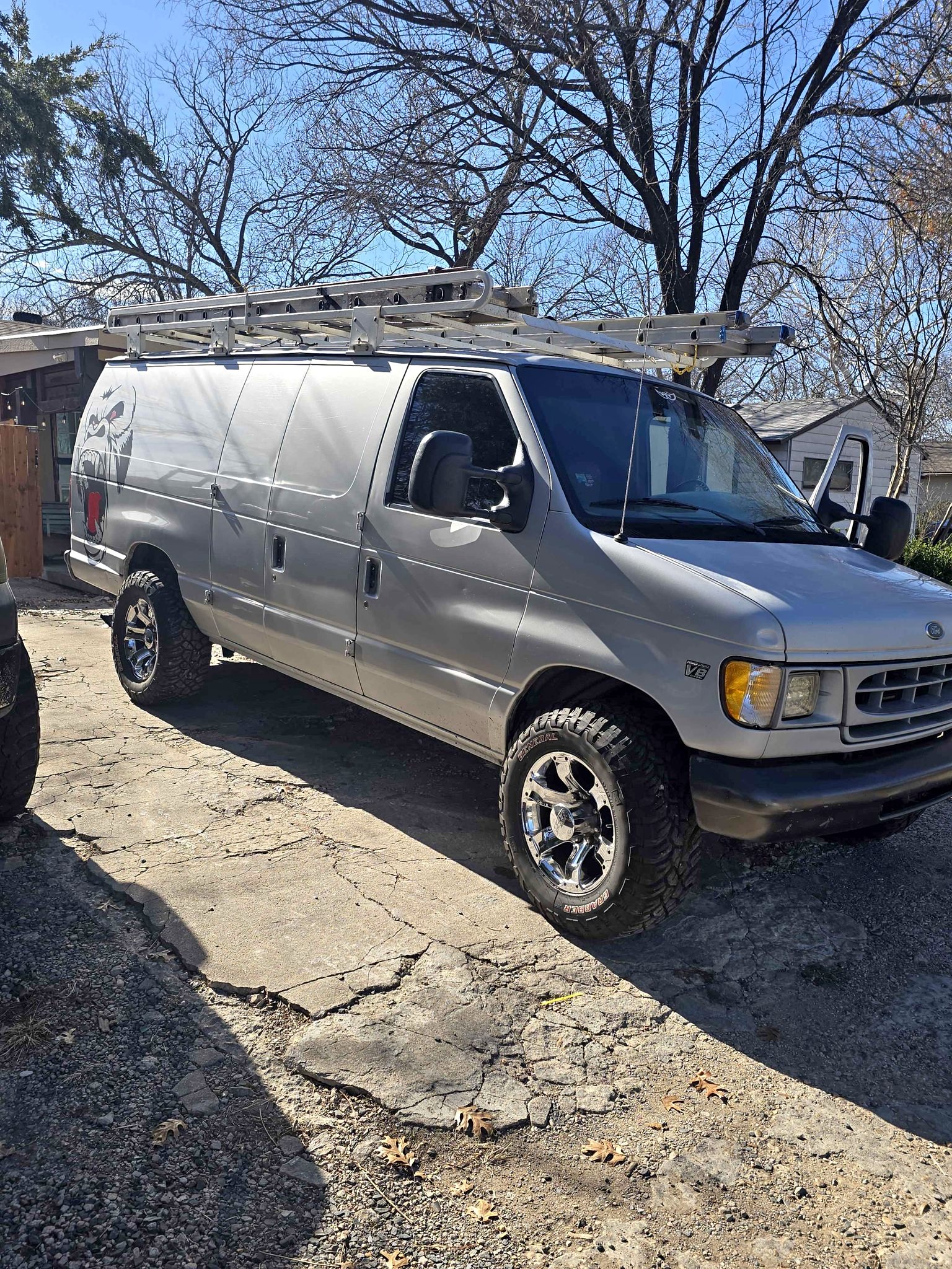 1999 Ford E350 Super Duty Cargo - Commercial Extended Van 3D