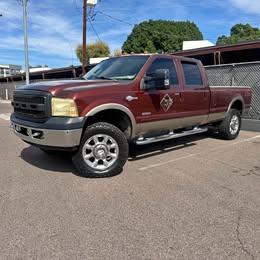 2006 Ford F350 Super Duty Crew cab V8, Turbo Dsl 6.0L Lariat Pickup 4D 6 3\/4 ft