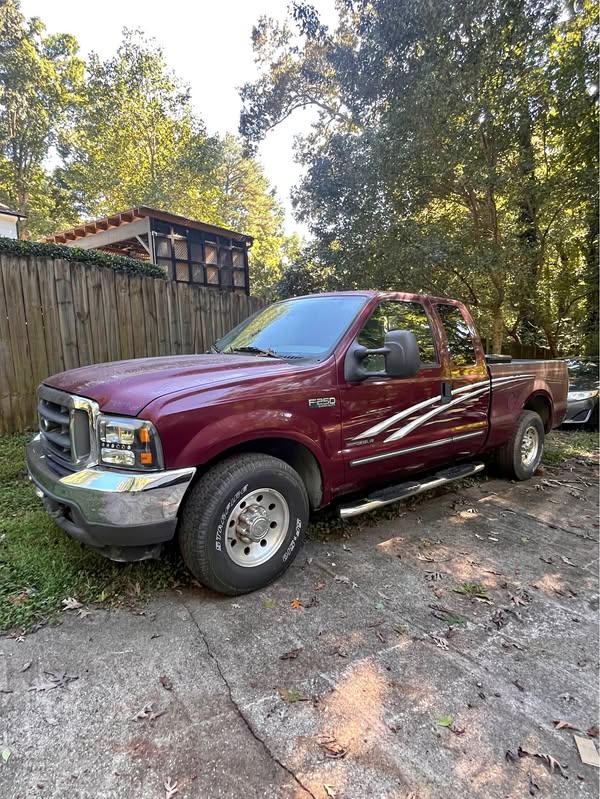 2000 Ford F250 Super Duty Crew Cab XLT Pickup 4D 6 3\/4 ft
