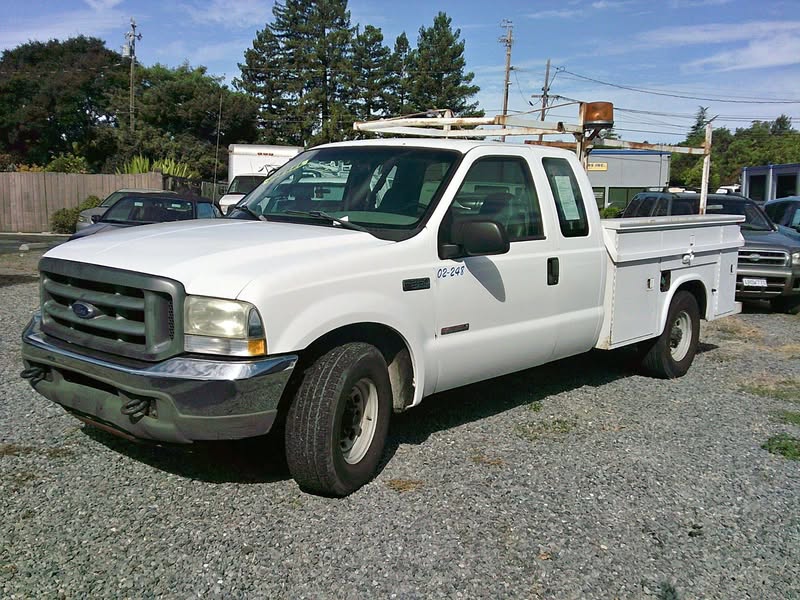 2006 Ford F350 Super Duty Utility Extra Cab Power Stroke Turbo Diesel