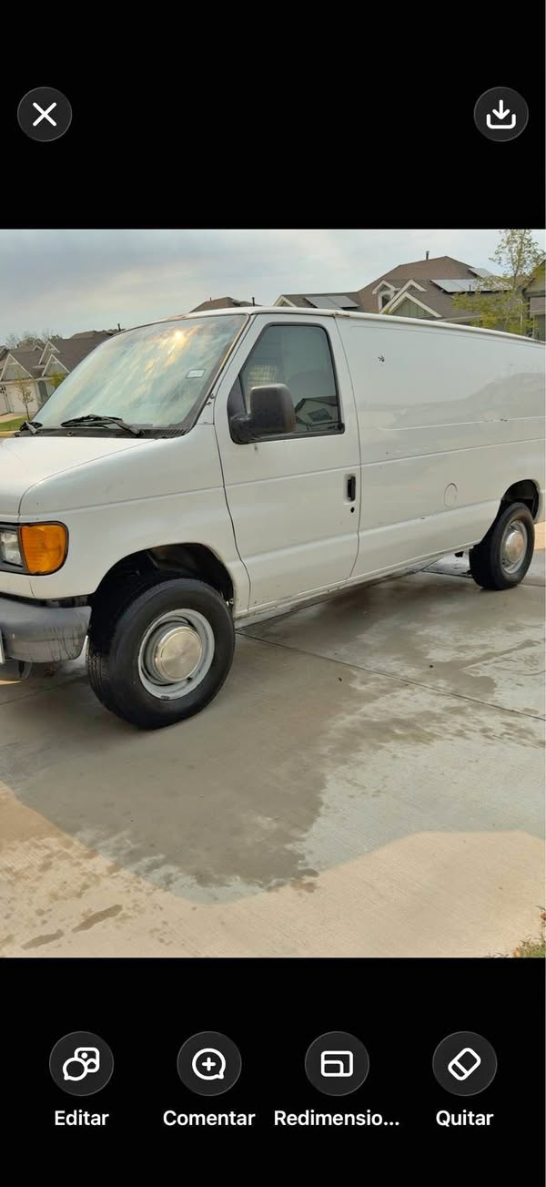 2007 Ford E250 Super Duty Cargo - Van 3D
