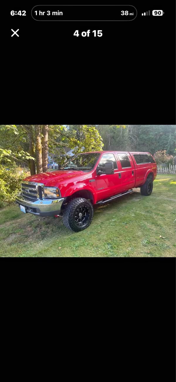 2000 Ford F350 Super Duty Crew Cab & Chassis - Lariat Cab & Chassis 4D