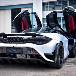 2017-2022 McLaren 720s Convert 765LT Style Rear Bumper and Wing