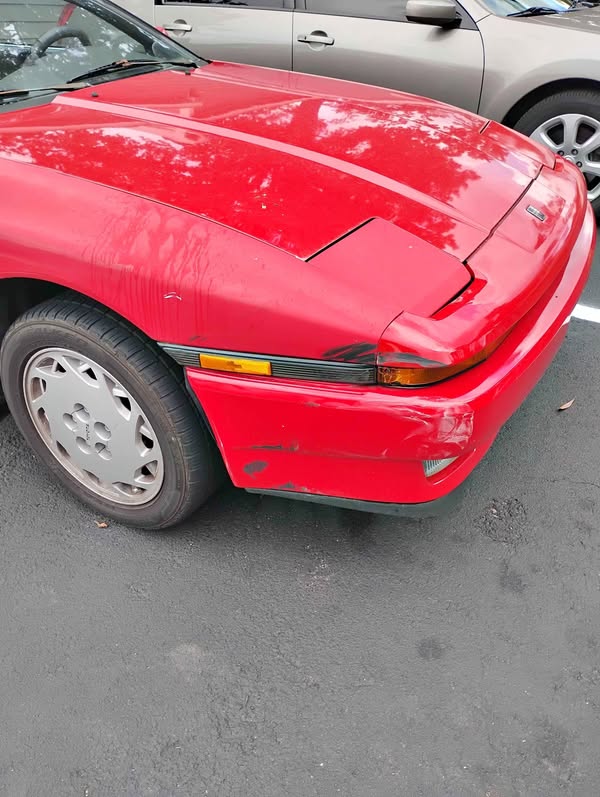 1987 Toyota Supra - Supra red