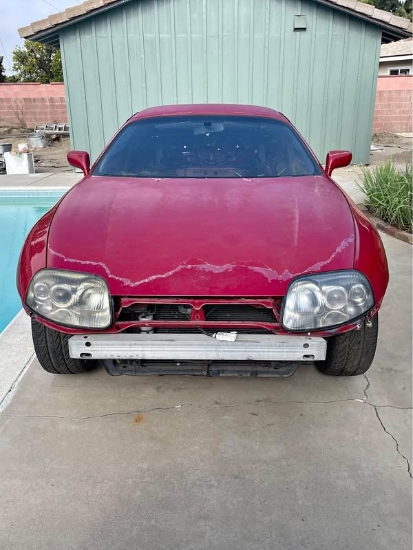 1995 Toyota mkiv mk4 supra lhd usdm rolling shell clean title (read before messaging)