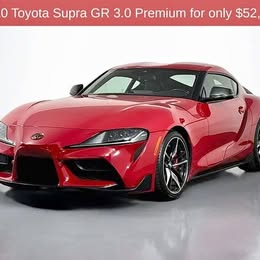 2020 Toyota Supra 3.0