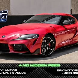 2020 Toyota GR Supra 3.0 Premium Coupe 2D