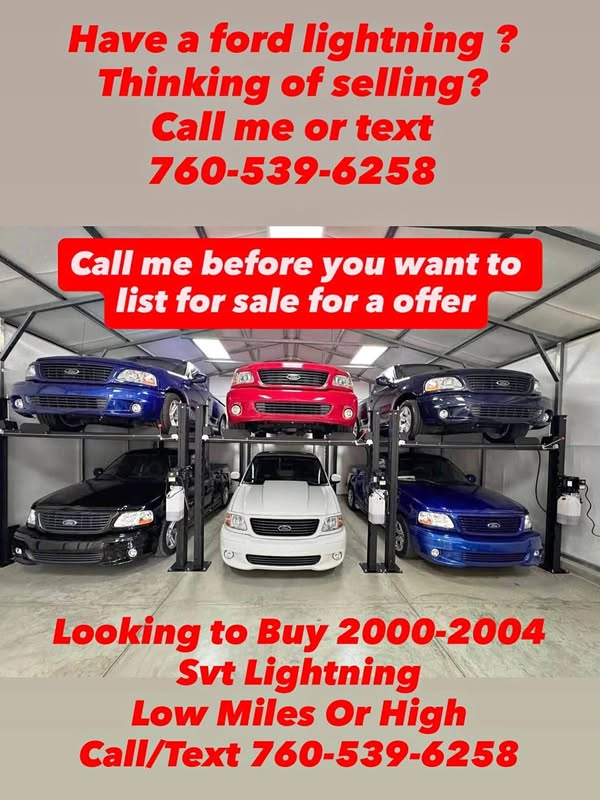 2003 Ford F-150 - SVT Lightning Pickup 2D 6 1\/2 ft