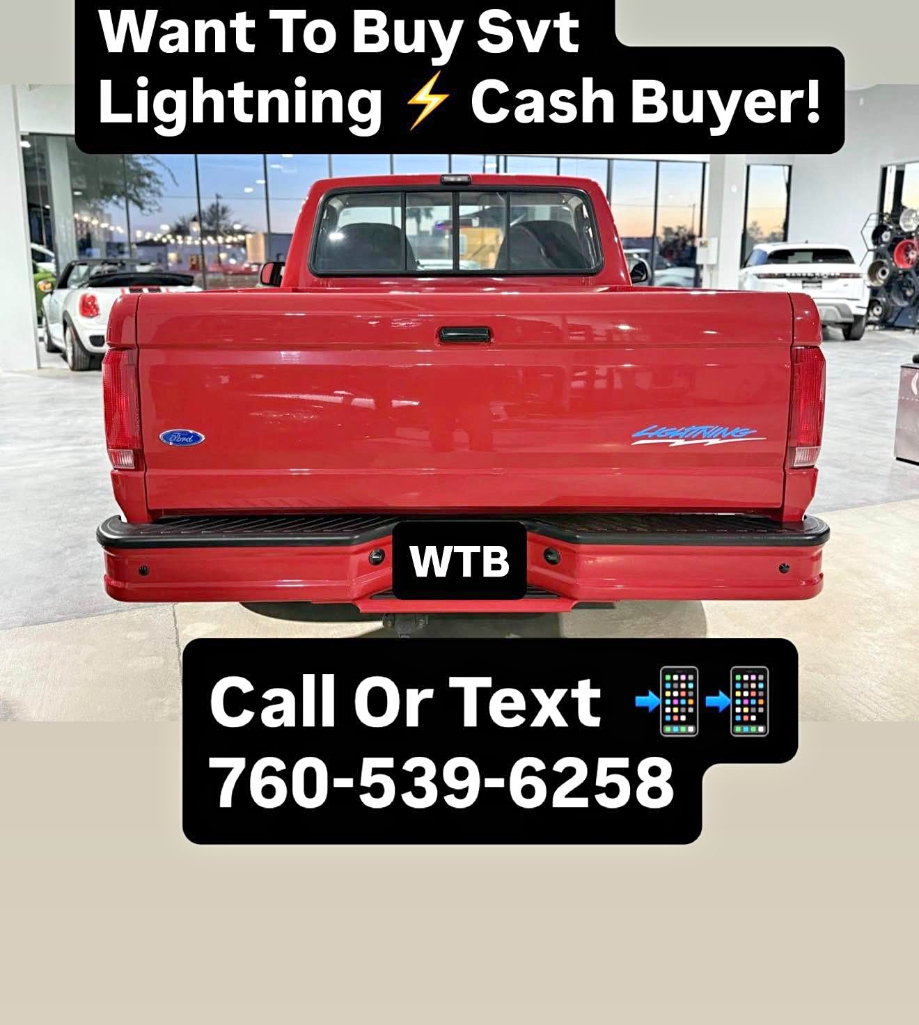 1995 Ford F150 Regular Cab - Lightning Short Bed