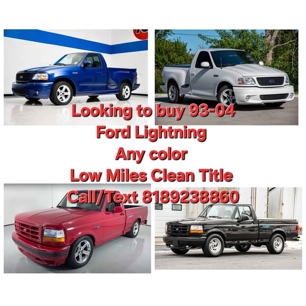 2004 Ford F-150 - SVT Lightning Pickup 2D 6 1\/2 ft