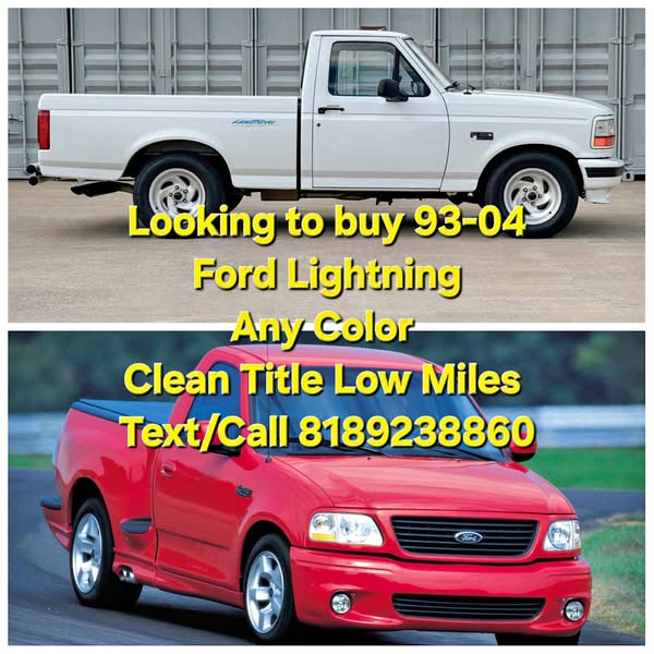 2004 Ford F150 Regular Cab - SVT Lightning Pickup 2D 6 1\/2 ft