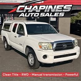 2005 Toyota Tacoma Base Club Cab