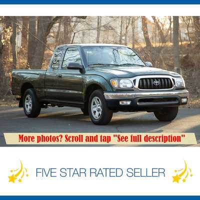 2002 Toyota Tacoma 2.4L 5 Speed Manual 60k Club Cab CARFAX...