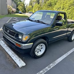 1995 Toyota Tacoma (manual transmission, 120k miles)