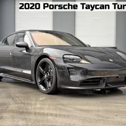2020 PORSCHE Taycan Turbo  21,906 Miles