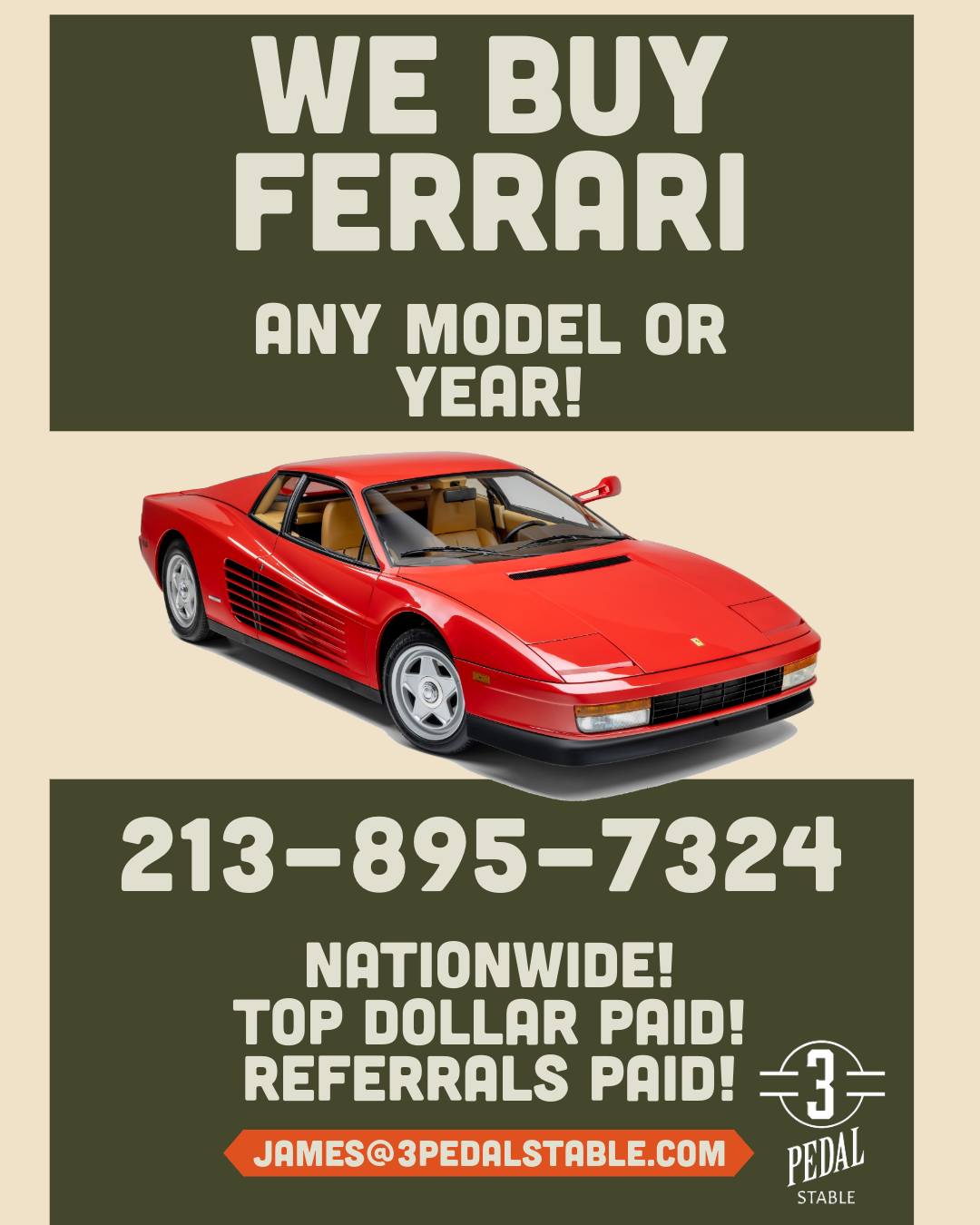 1989 Ferrari Testarossa