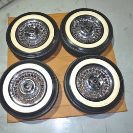 1958-63 Ford Thunderbird Wheels Kelsey Hayes W\/Tires