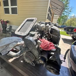 1988 Ford Thunderbird Turbo Coupe OEM Parts \u2013 Turbo \/ LA3 \/ VAM \/ Brackets \/ Flywheel
