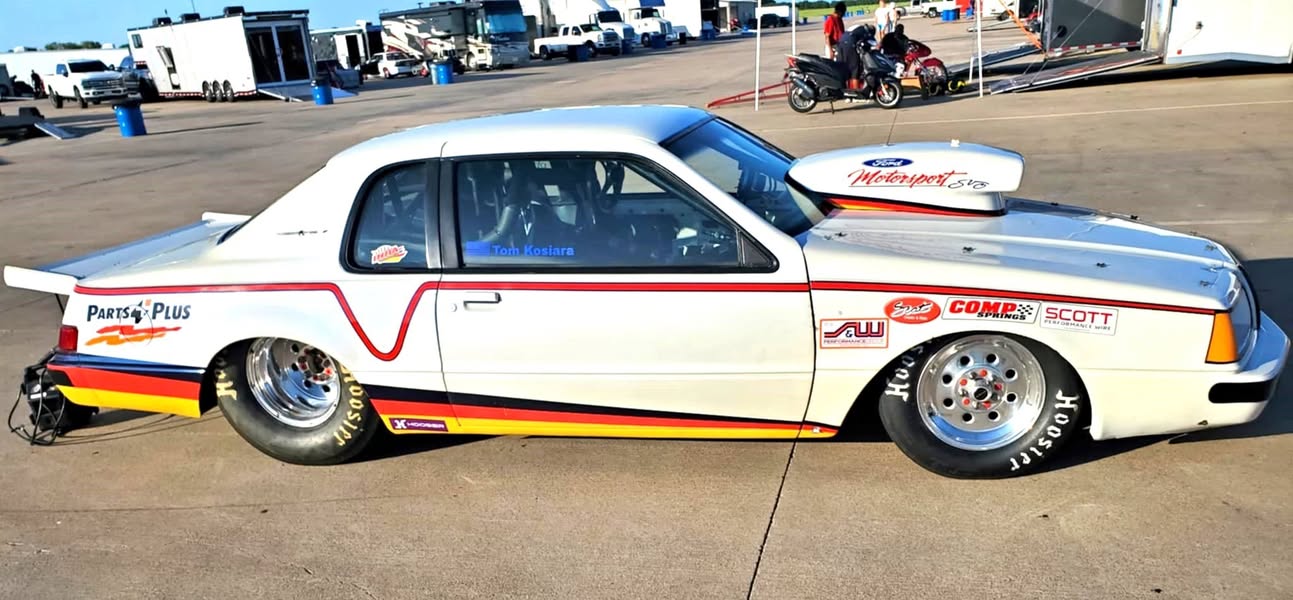 1983 Ford Thunderbird round tube Zeeker chassis 408 Cleveland Ford