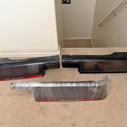 1987-88 TC Ford Thunderbird Tail lights and extra lens.