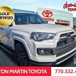 2021 Toyota 4Runner Nightshade 78641 Miles Stock # 61354A
