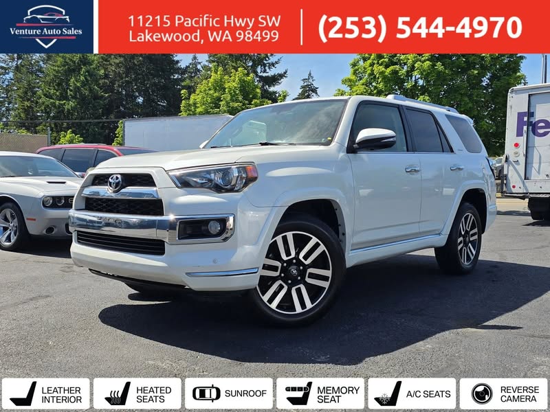 2015 Toyota 4Runner Limited Sport Utility 4D