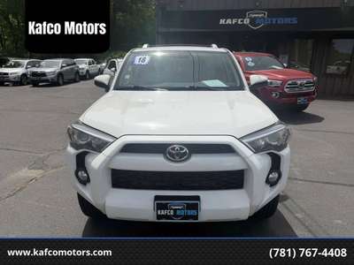 2018 Toyota 4Runner SR5 Sport Utility 4D