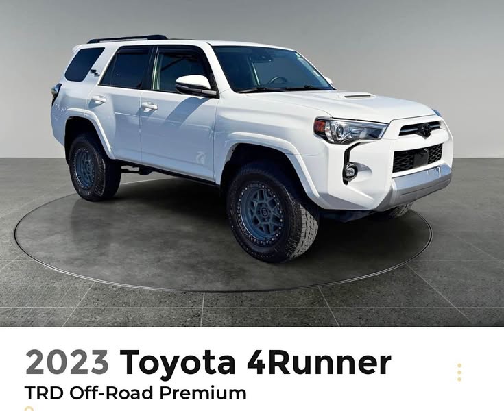 2023 Toyota 4Runner - TRD Off-Road Premium Sport Utility 4D