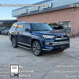 2018 Toyota 4Runner Limited 2WD