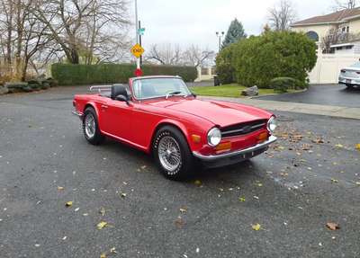 1969 Triumph TR6 Wire Wheels Nice Driver