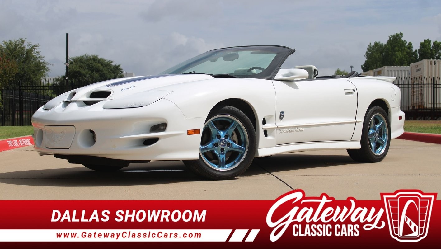 1999 Pontiac Firebird 30th Anniversary WS6 Convertible