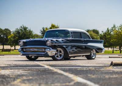 1957 Chevrolet Bel Air STUNNING Ground Up Build  Restomod