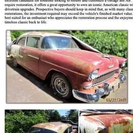 1955 Chevrolet Bel Air 2 Door