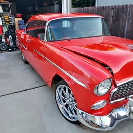 1955 Chevrolet bel air 2dr sport coupe (no post)
