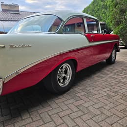 1956 Chevrolet Bel Air 2-door post restomod 355 v8