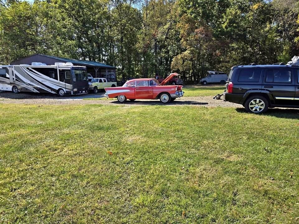 1957 Chevrolet Bel Air/150/210 Iconic Red Finish, Whitewall...