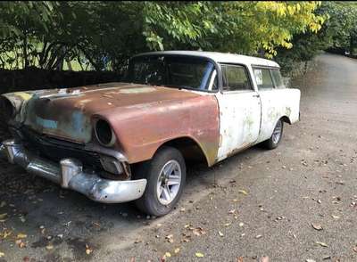 1956 Chevrolet Bel Air Nomad Wagon Project Car
