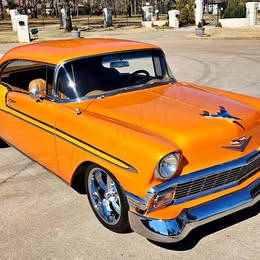 1956 Chevrolet bel air hardtop custom