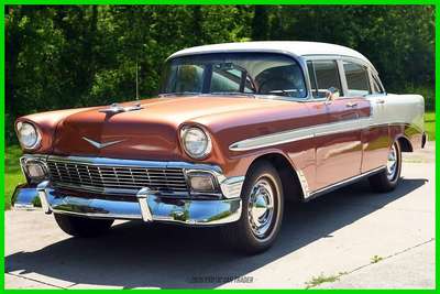 1956 Chevrolet Bel Air/150/210 4dr Sedan Stock #444440