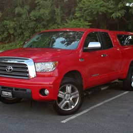 2008 Toyota TUNDRA LIMITED DOUBLE CAB V8~FULL SIZE  6 1\/2 FOOT BED w CAP