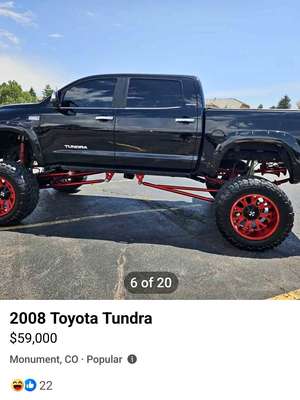 2008 Toyota Tundra CrewMax - Limited Pickup 4D 5 1\/2 ft