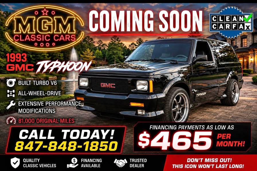 1993 GMC TYPHOON - TURBO