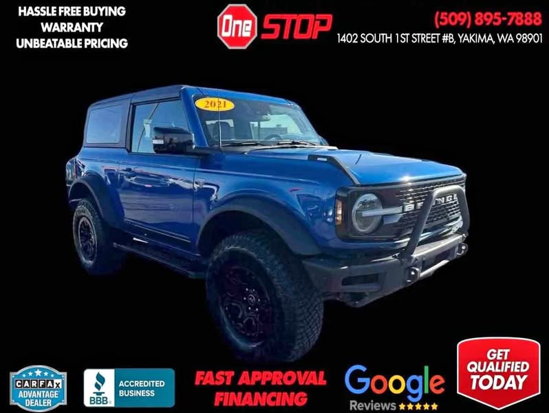 2021 Ford Bronco - First Edition Sport Utility 2D