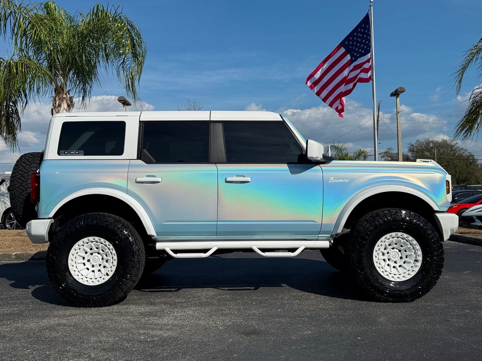 2025 Ford Bronco BAYSHORE ICE BLUE PEARL BRONCO ITALIAN...