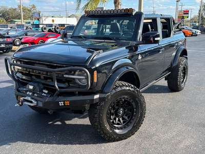2023 Ford Bronco V6 OUTER BANKS LIFTED LUX LOADED LEATHER