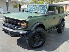 2025 Ford Bronco ARMY GREEN HARDTOP LIFTED LEATHER LOADED
