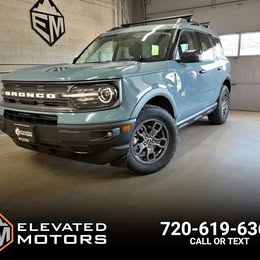 2021 Ford bronco sport big bend